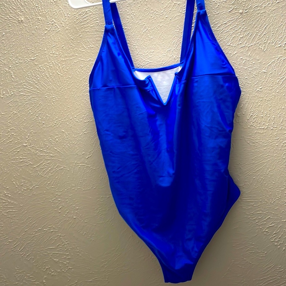 Royal blue swimming suit